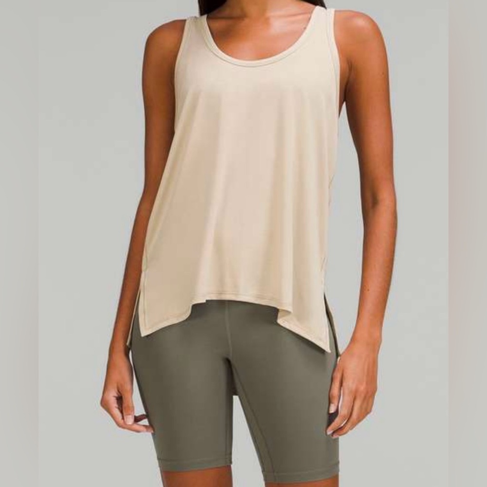 Lululemon Women's Ease of It All Tank Top Trench Size 8